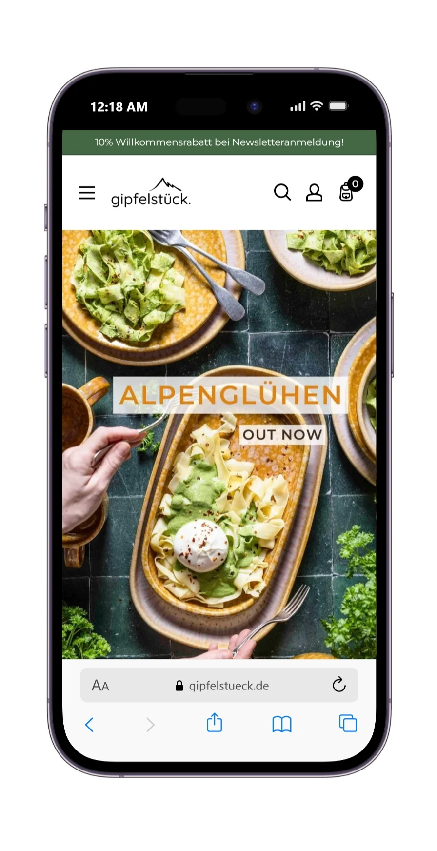 Gipfelstück mobile view